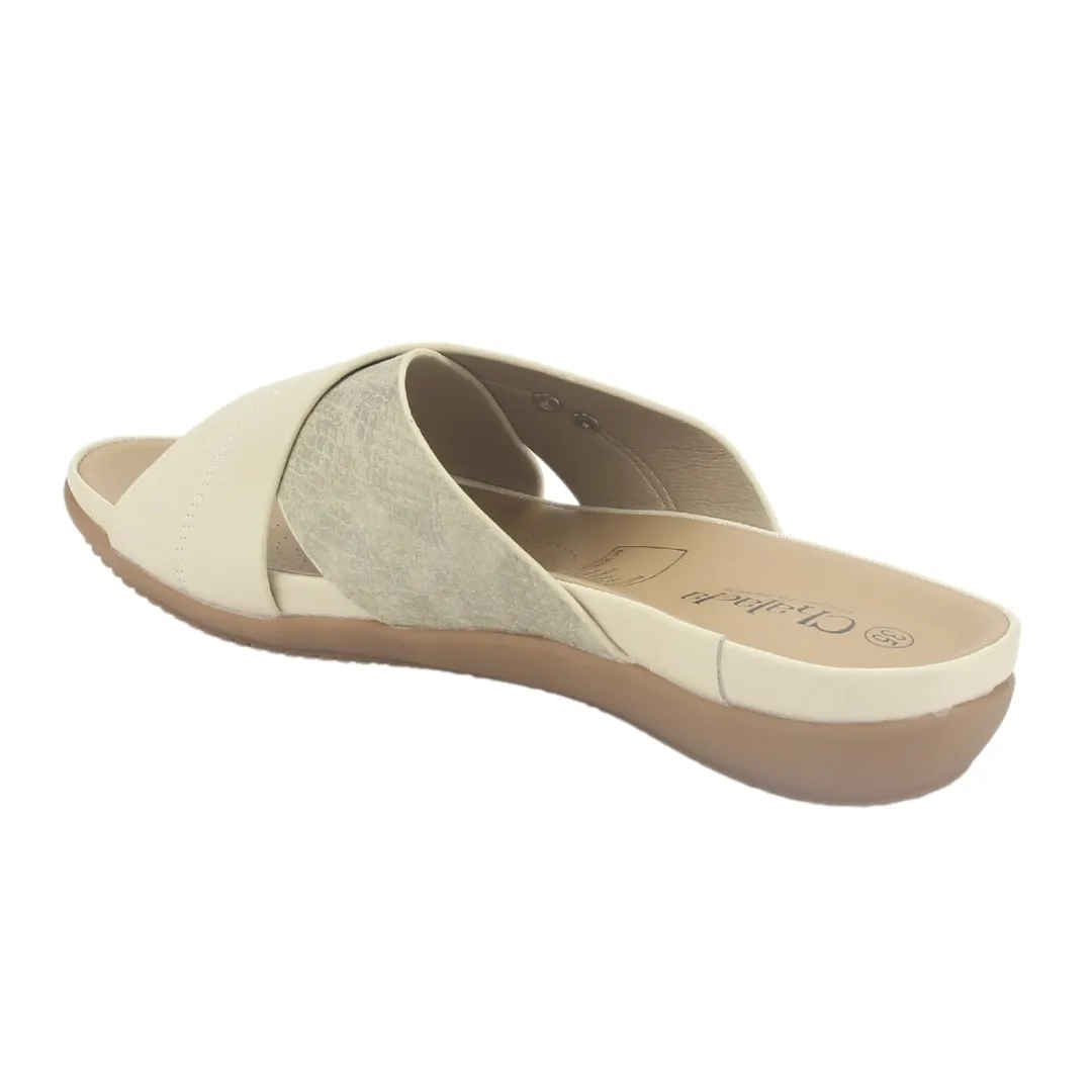 Sandalia Chalada Mujer Palak-1 Beige Casual