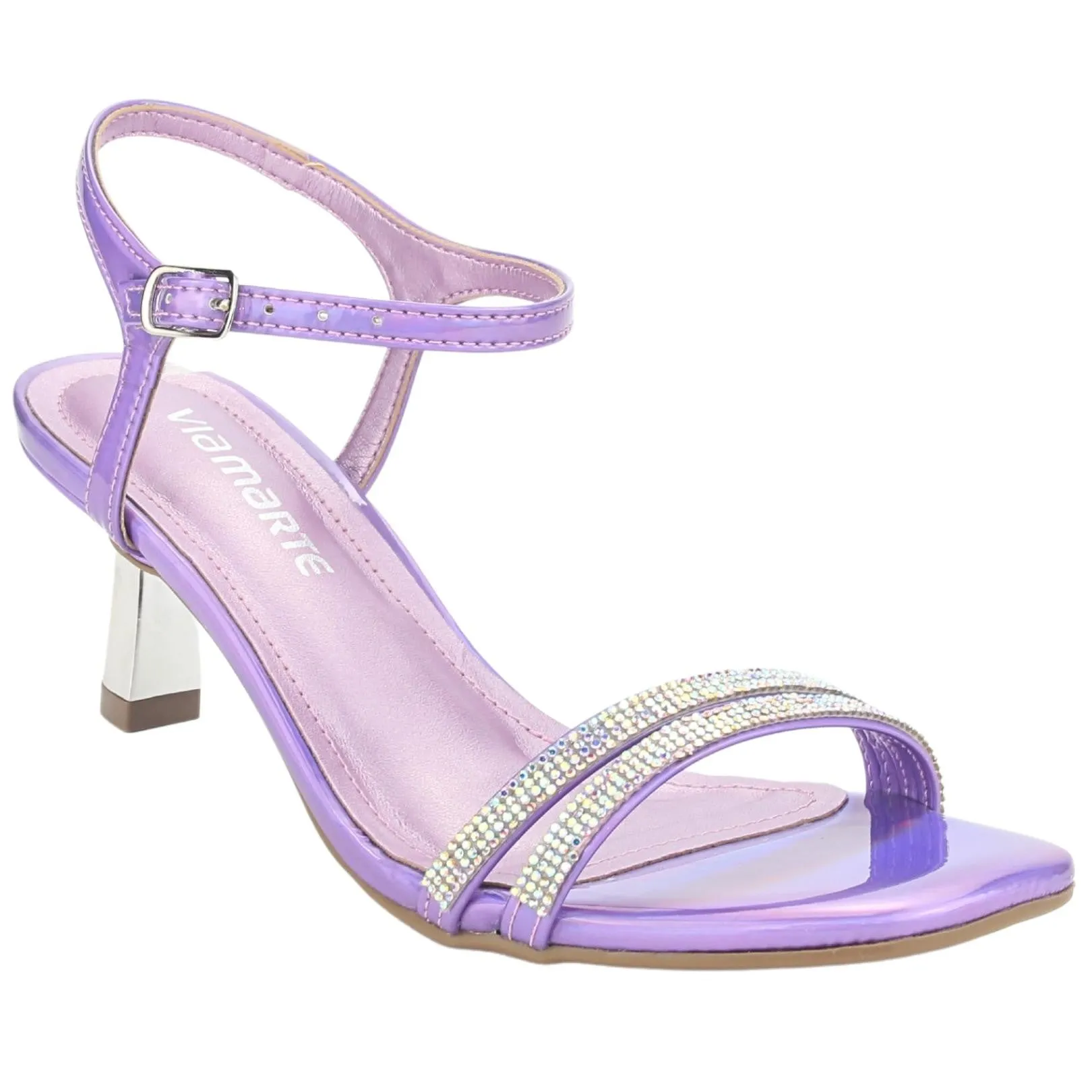 Sandalia Via Marte Mujer 23-18504 Rosa Casual