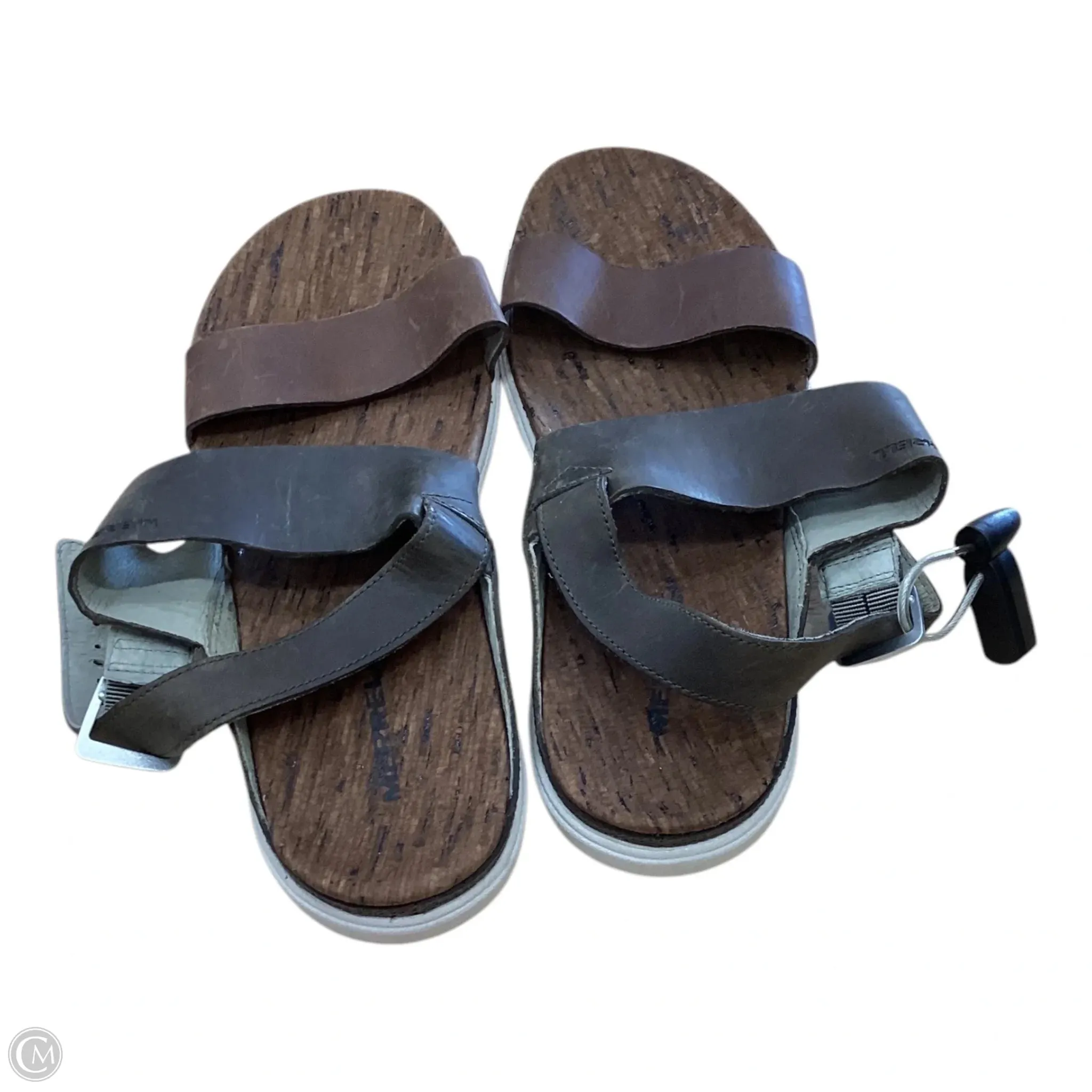Sandals Flats By Merrell In Brown, Size: 10
