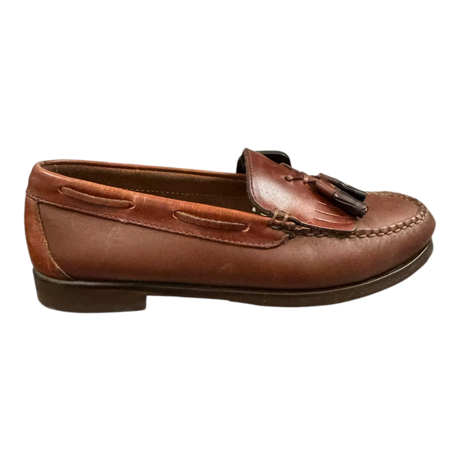 Shoes Flats By Gh Bass And Co In Brown, Size:7.5