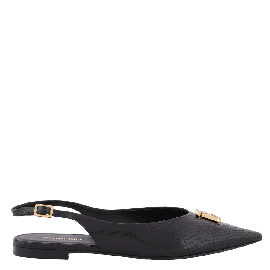 Sienna Slingback Leather Balllerina Flats