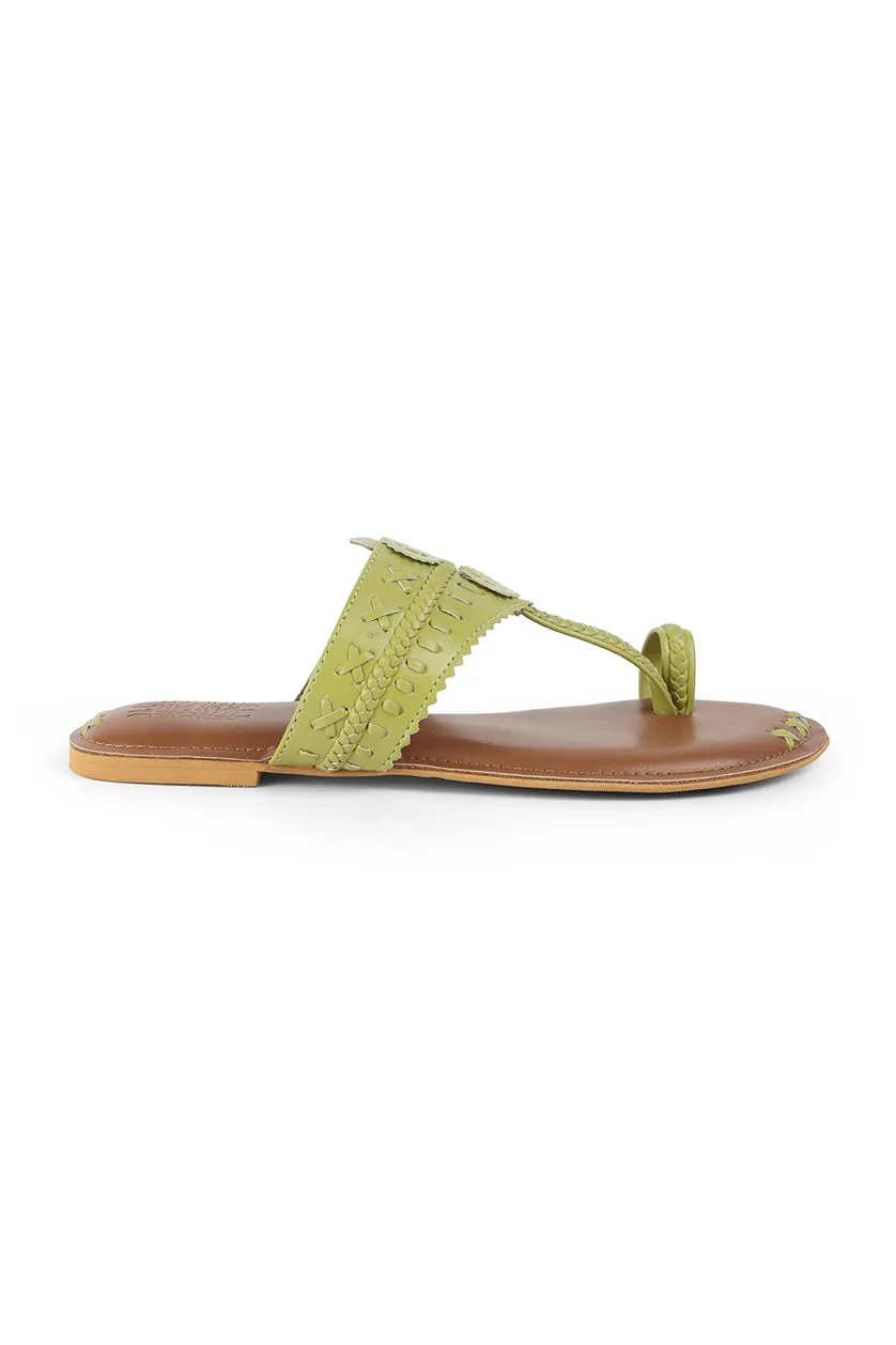 Weave K Flats Red