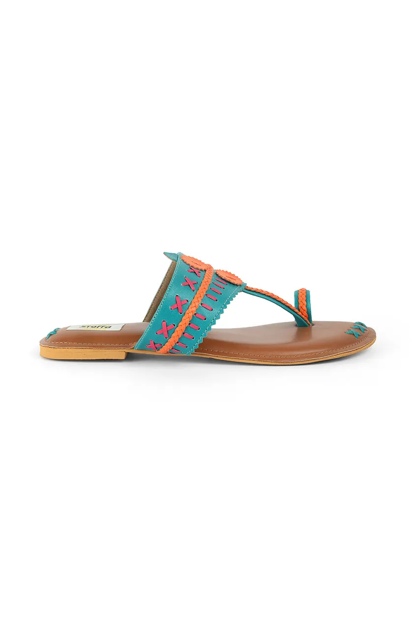 Weave K Flats Red