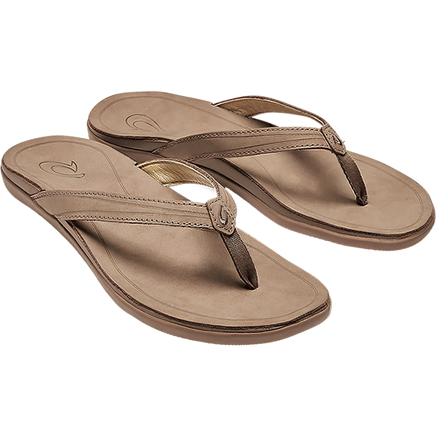 Women's OluKai Aukai Tan Leather