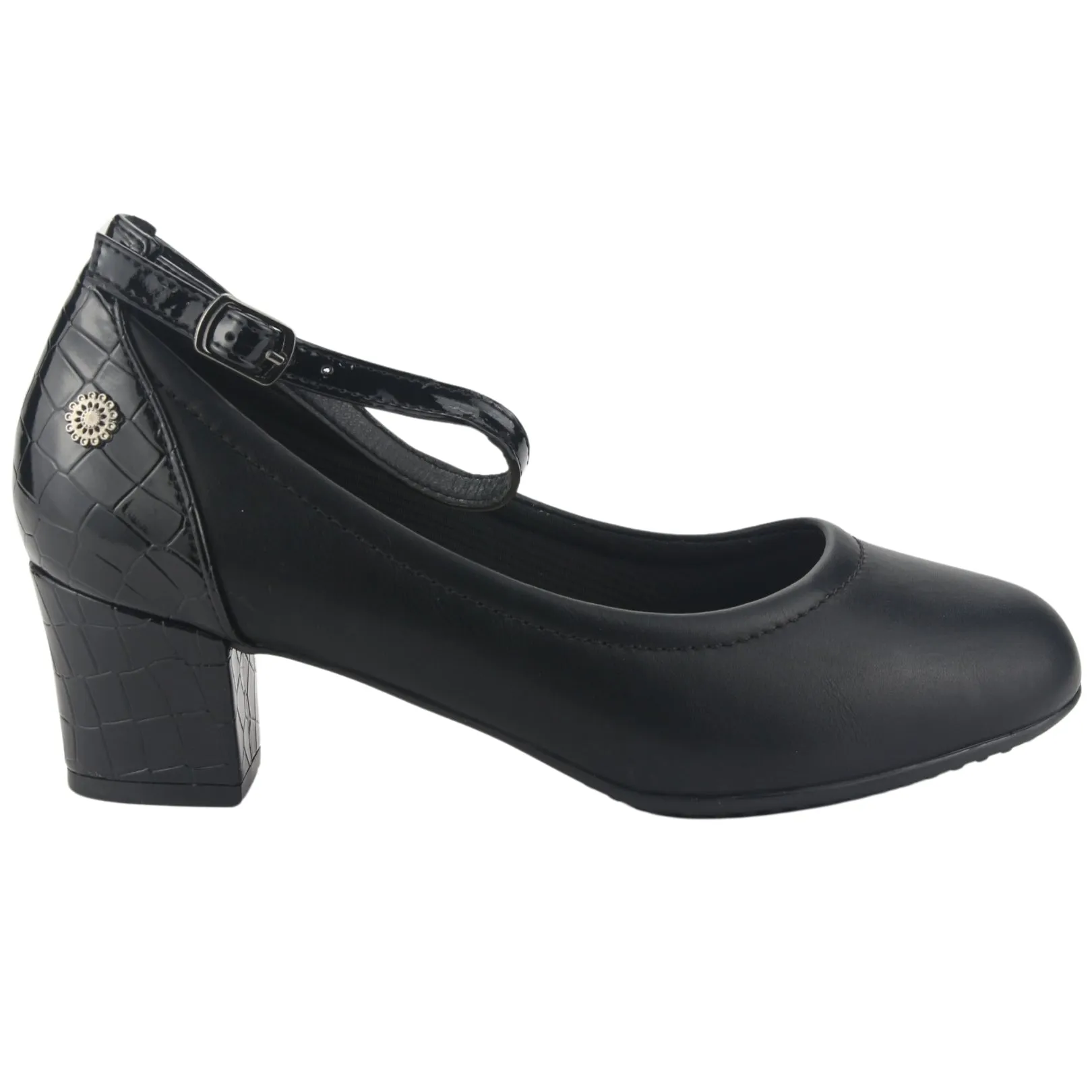 Zapato Chalada Mujer Flexi-27 Negro Casual