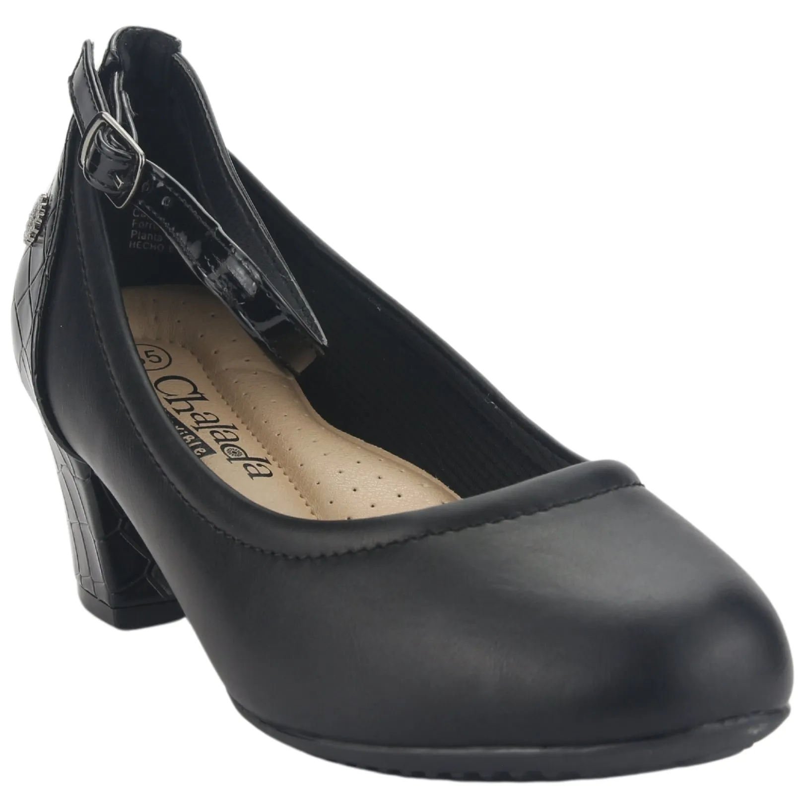 Zapato Chalada Mujer Flexi-27 Negro Casual
