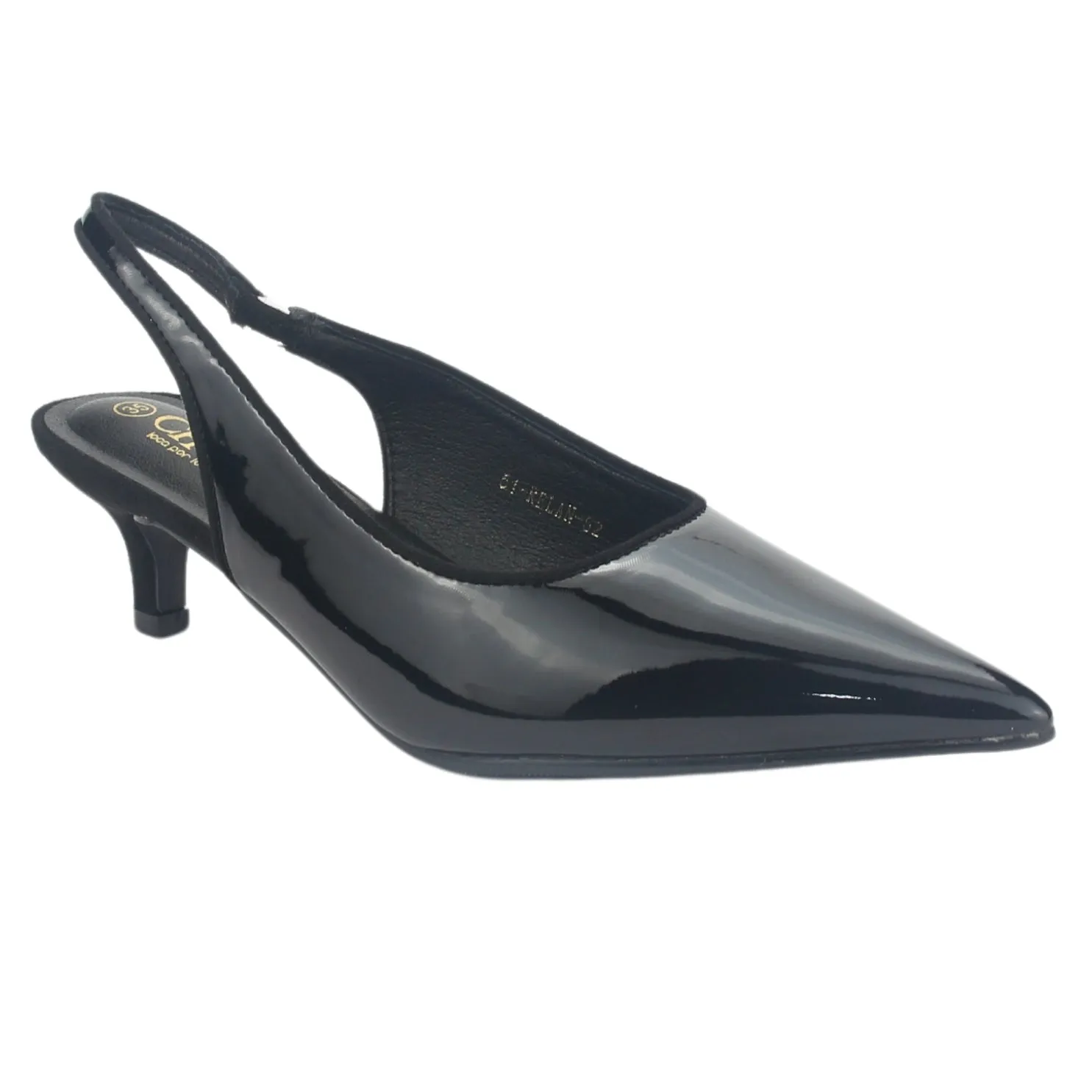 Zapato Chalada Mujer Relan-52 Negro Casual