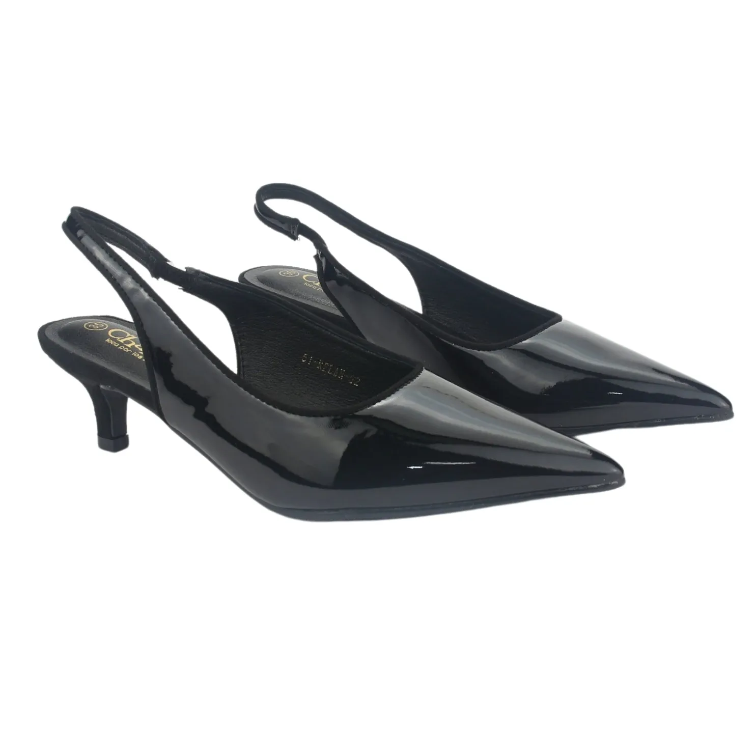 Zapato Chalada Mujer Relan-52 Negro Casual